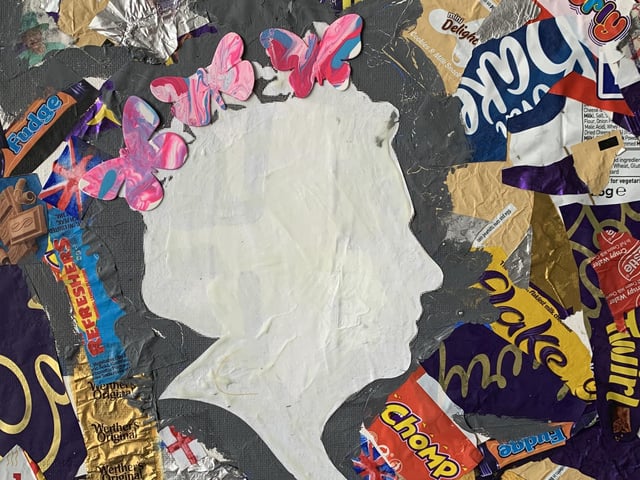 Balcombe Primary School pupils also enjoyed creating their own interpretations of the Queen to be displayed in the school’s portrait gallery.