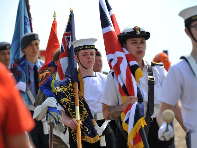 Bognor Regis Armed Forces Day. Pic S Robards SR2206201