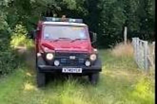 The Midhurst Fire Service were called to put out a hedgerow fire.