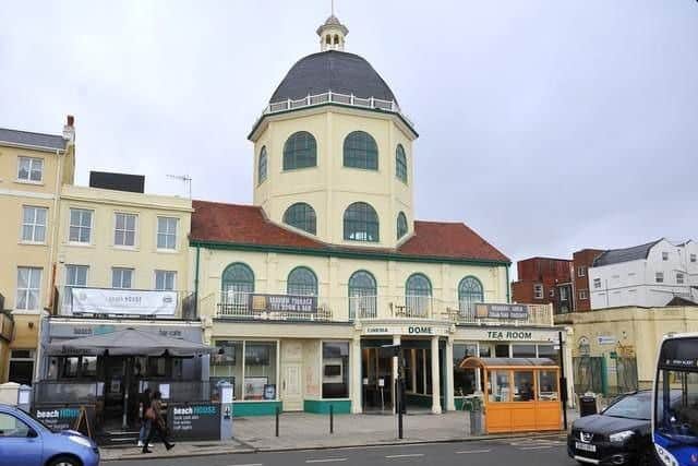 In the latest series of Black Mirror, Worthing Dome features in episode three – Beyond The Sea. Photo: Steve Robards