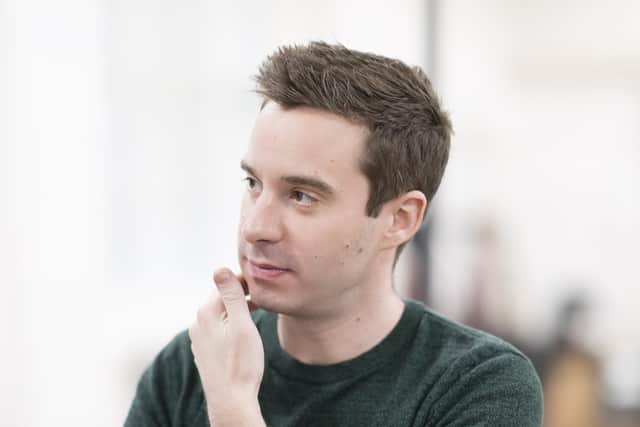 Writer James Graham in rehearsal for Chichester Festival Theatre's production of Quiz. Photo Johan Persson