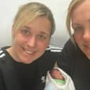 Charlene Parsons and Louise Chapman, who are both officers for Sussex Police, lost their son during pregnancy last year. Photo: Charlene Parsons / GoFundMe