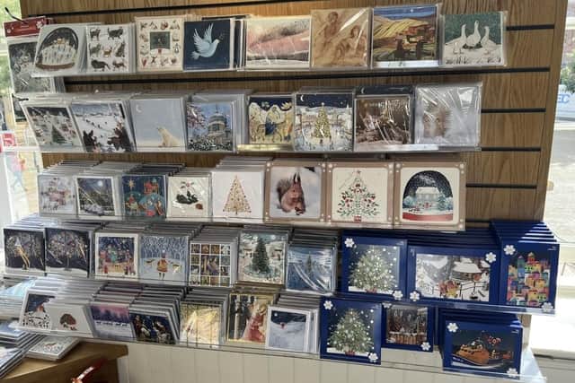 A Christmas card pop-up shop which raises money for charity will return to Chichester this month.