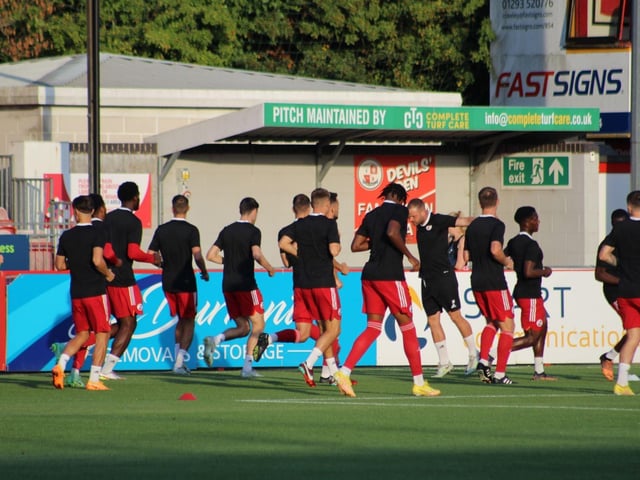 Crawley Town v Northampton Town - picture by Cory Pickford:Crawley Town v Northampton Town