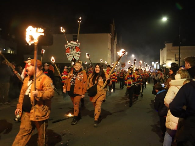 Rye Bonfire 2024. Photo by Andrew Clifton