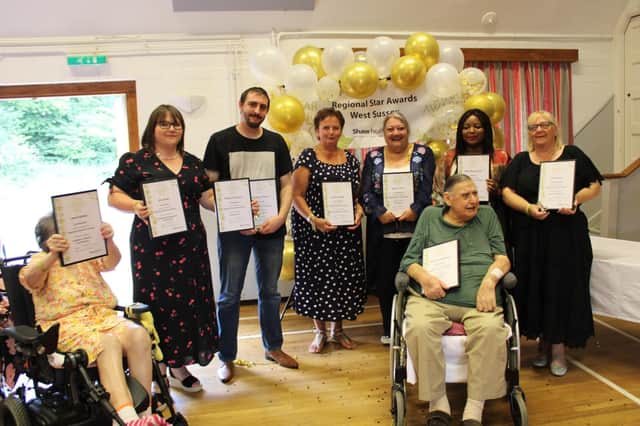 Winners of the West Sussex Regional Star Awards
