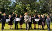Staff and students at Steyning Grammar School are celebrating their latest Ofsted rating