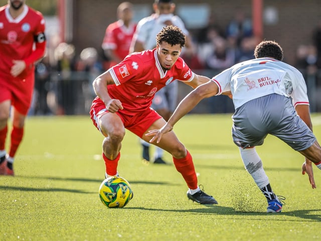 Eastbourne Borough v Welling United, Isthmian Premier