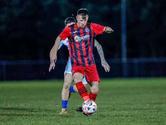 Action from Eastbourne Borough's 2-1 win at Wick in the Sussex Senior Cup