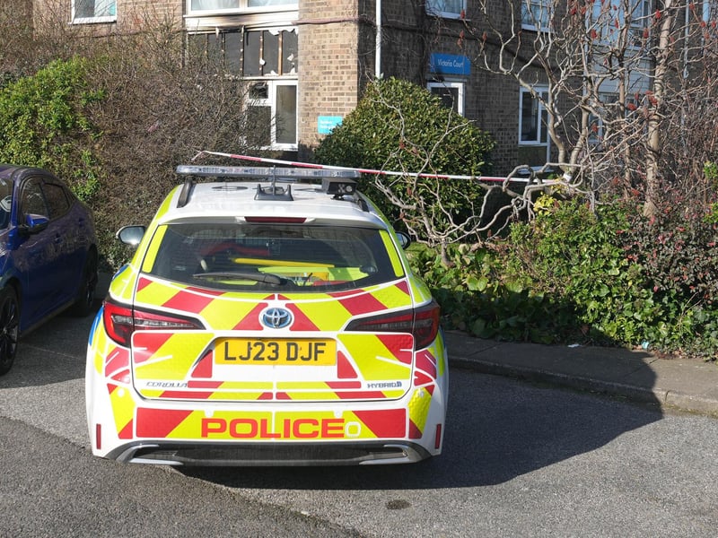Police officers have been carrying out investigations on Thursday (February 6) after a fire was reported overnight at Victoria Court in Clifton Road.