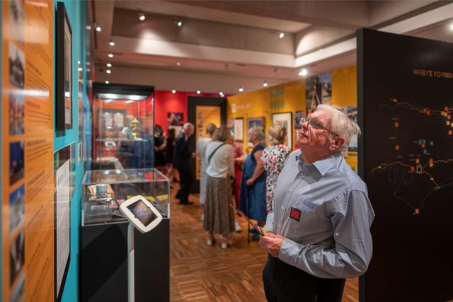 Pictures from the opening of the Art of Chichester exhibition at the Novium Museum