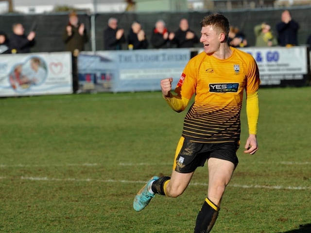 Action from Littlehampton Town's 1-1 draw with Sittingbourne at The Sportsfield in the Isthmian south east division