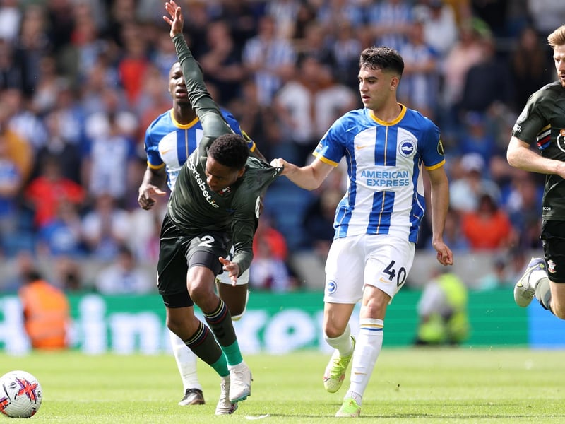 Some nice link-up play and helped Brighton regain control of the game.