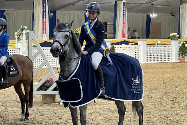 Kirstin Robbins, 14, from Burgess Hill Girls has made it through to her first National Schools Equestrian Association finals