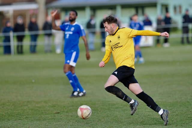 Joe Benn, pictured in action last season, missed much of the 2022-23 season after food poisoning led to a form of arthritis that affected his joints | Picture: Stephen Goodger