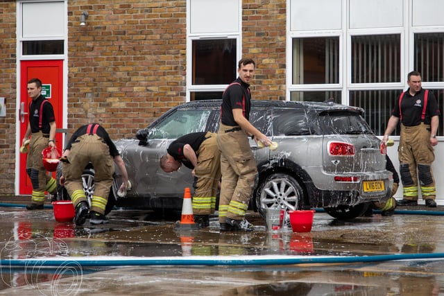 The event took place at the Bognor Regis Fire Station on Monday, April 1.