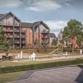 CGI of the proposed new development in Goring