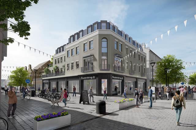 CGI image of the proposed new aparthotel in Montague Street, Worthing. Photo: Fresh Lime Developments