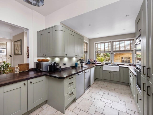 This impressive example of a grand three-story residence in Worthing has come on the market at Jacobs Steel with a guide price of £1million to £1.1million.