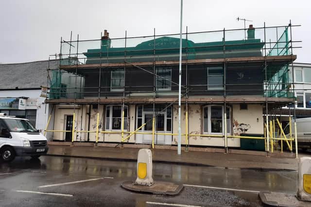 The Cricketers, in Broadwater Street West, has been closed since the beginning of January