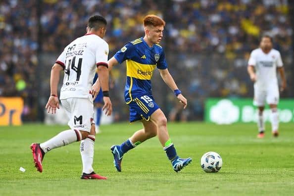 Valentin Barco of Boca Juniors is set to join Brighton for around £7.9m