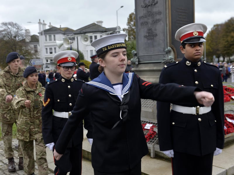 Eastbourne Remembrance Sunday Service (Photo by Jon Rigby)