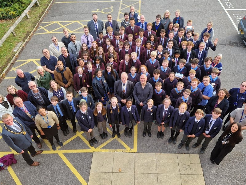 The Mid Sussex STEM Challenge 2025-2026 launched at Mid Sussex District Council on Friday, October 24. Photo: Lawrence Smith