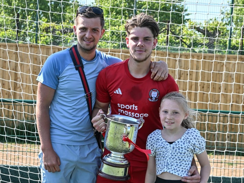 Hassocks FC win the 2024-25 Peter Bentley Cup