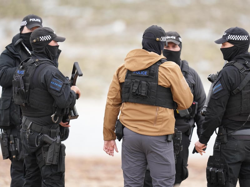 Sussex Police said officers were called to Goring-by-Sea this morning (Monday, October 23) ‘following reports of suspected drugs washing up on the beach’.