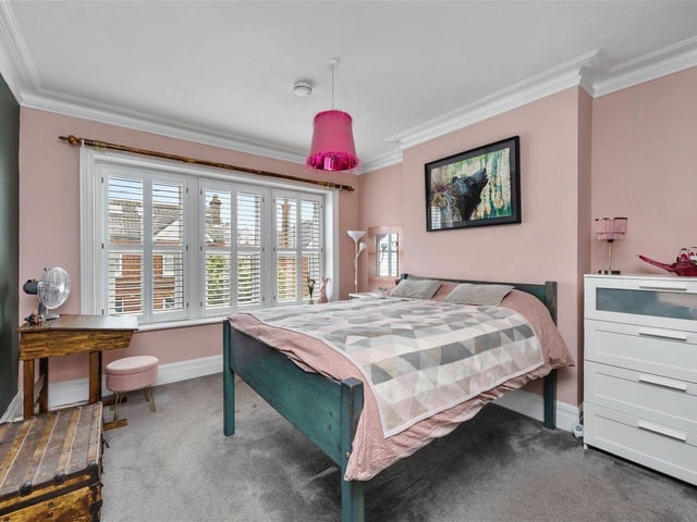 This impressive example of a grand three-story residence in Worthing has come on the market at Jacobs Steel with a guide price of £1million to £1.1million.
