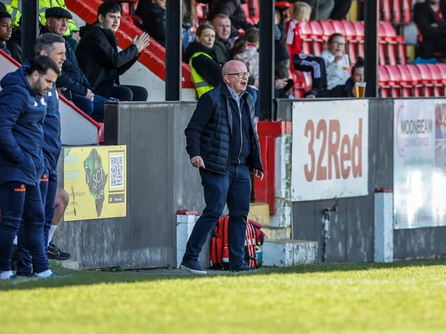 Action from Eastbourne Borough's defeat at Welling in National League South