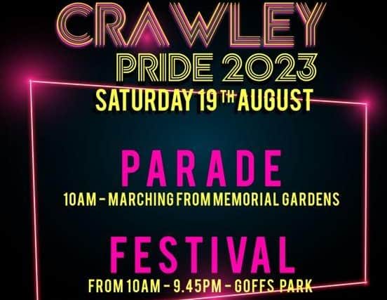This year's event. Picture: Crawley Pride