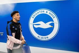 Jadon Sancho of Manchester United has been linked with a summer move to Brighton and Tottenham