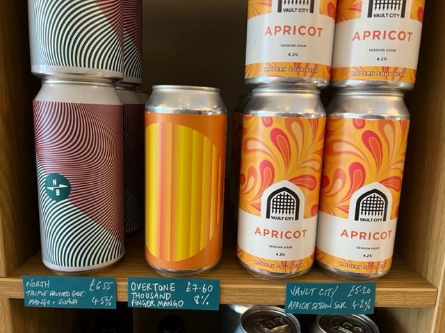 Some of the great range of modern sour beers on offer
