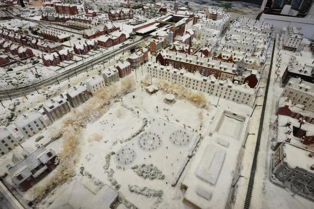 The 1940 Winter Wartime Model Railway at Bexhill Museum.