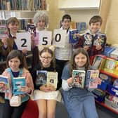 Copthorne C.E. Junior School celebrates its World Book Day donation