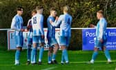 Worthing United in action v Dorking Wanderers B last season | Stephen Goodger