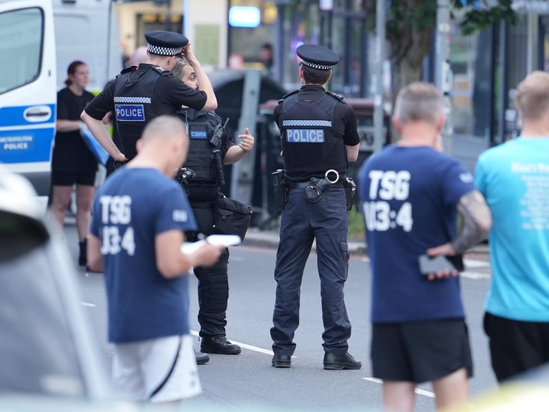 Two men have been arrested following a drug search conducted by the Metropolitan Police at an address in East Sussex.