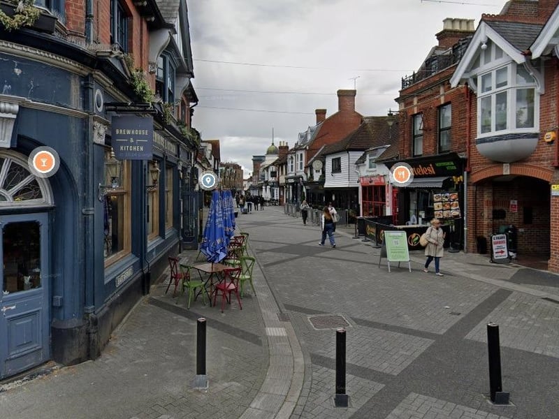 The Rock Horsham, East Street, Horsham. Google Street View
