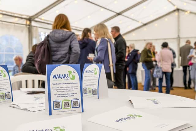 Guests were given the opportunity to tour Willow Farm and learn about the charity's plans. Photo: contributed
