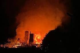 Emergency services called to tackle blaze at former Eastbourne school