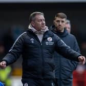 Crawley Town boss Scott Lindsey was frustrated with his side and fans having to travel to Peterborough on Wednesday. Picture: Eva Gilbert