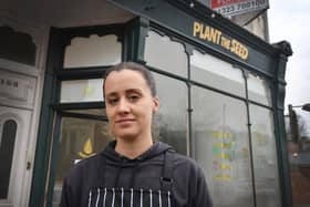 Plant the Seed in Kings Road, St Leonards, will be moving out of its premises mid April.
Pictured: Jen McNeill, who is one of the business owners.