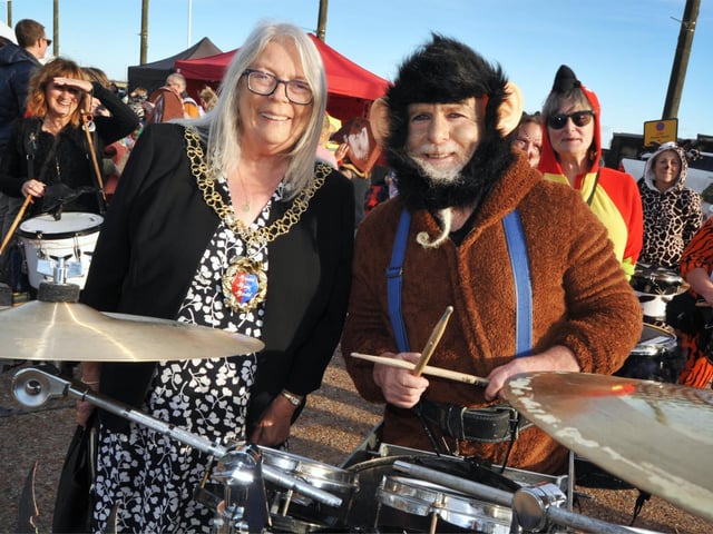 Hastings Storytelling Festival 2024 parade on October 27.