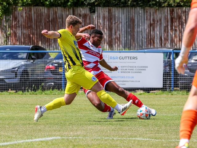 Haywards Heath Town v Eastbourne Borough pre-season friendly