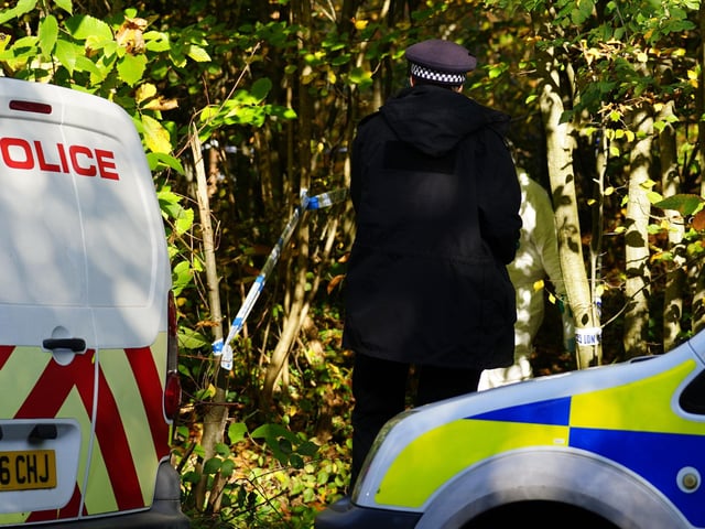 Police at the scene. Picture: Sussex News and Pictures