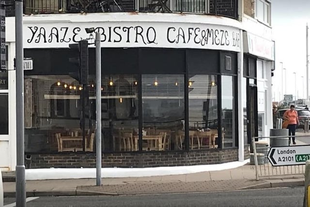 - Yaaze Bistro Cafe and Meze Bar
- 15 Denmark Pl, Hastings TN34 1PF
- Overall rating: 5*
- Amount of reviews: 334

Picture from Google