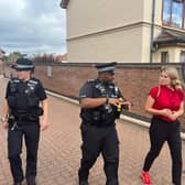 Jess with Sussex Police in Selsey