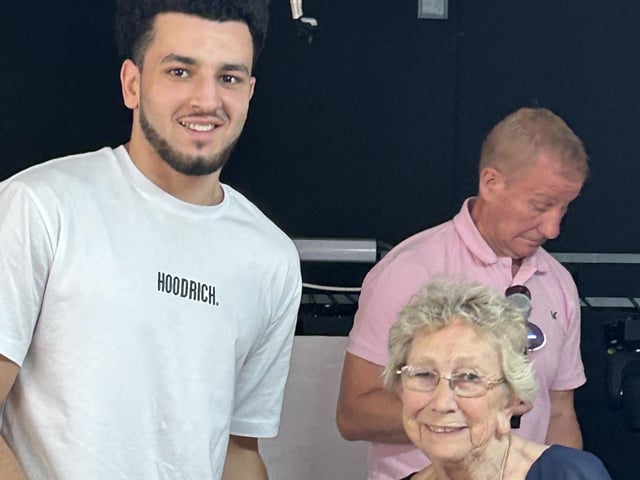 Mo Hassine and Mavis Hopcraft