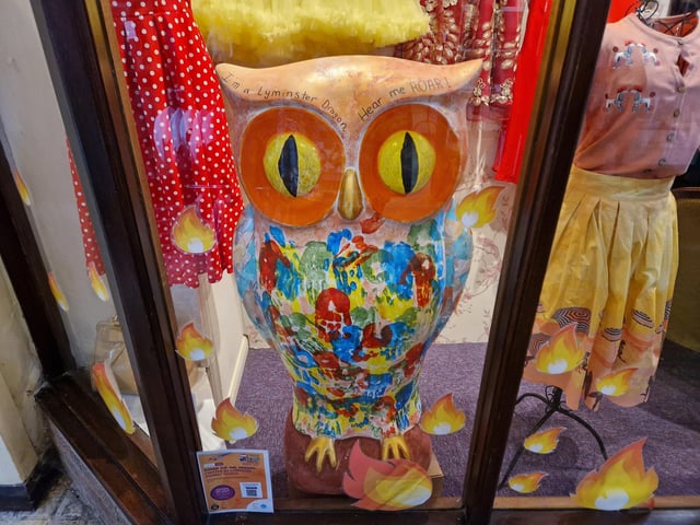 Colourful owls have flown into Arundel as part of the Wild in Art event The Big Hoot trail, raising money for Chestnut Tree House.